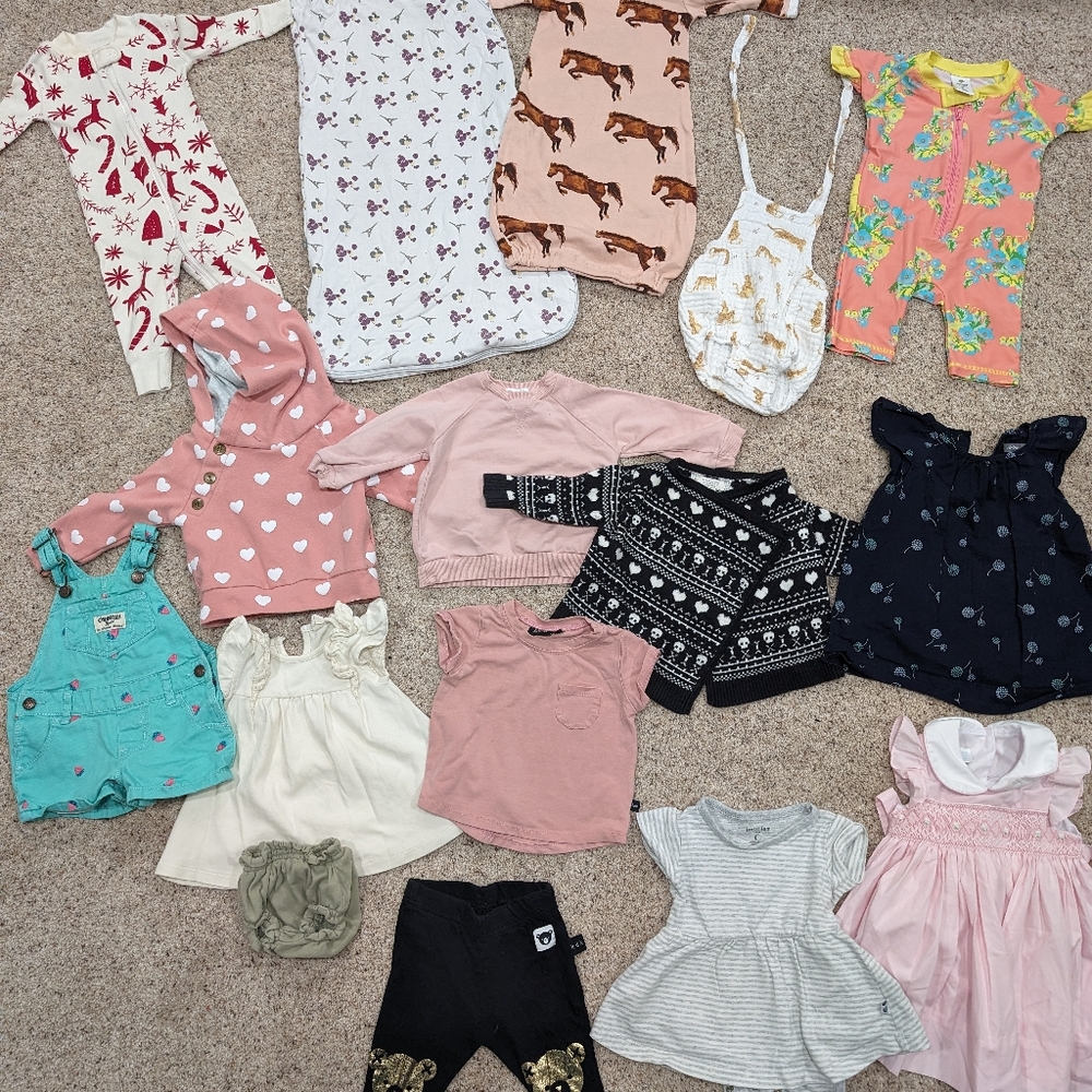 Baby girl boutique lot, size 0-6 months